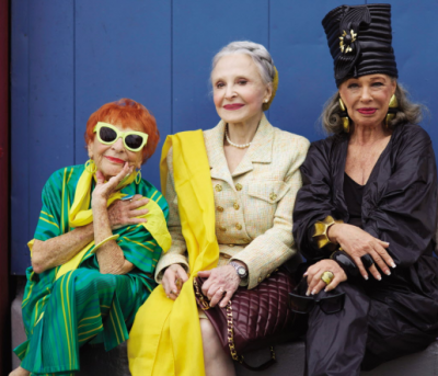 Advanced style, Flat age fashionista’s on ageless style.