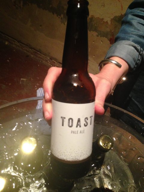 Toast ale beer